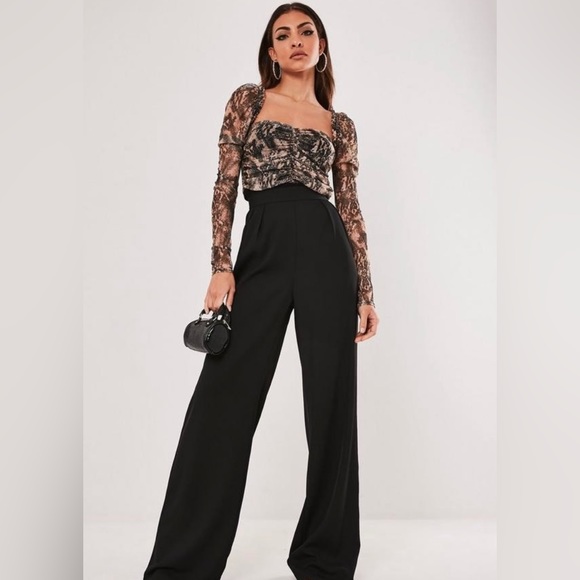 Missguided Pants - New Size 6 Tall Wide Leg Trousers